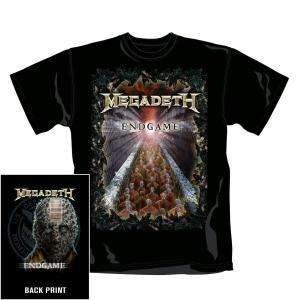 End Game (Blk) Mens S - Megadeth - Produtos - MERCH - 5055057156977 - 23 de julho de 2013