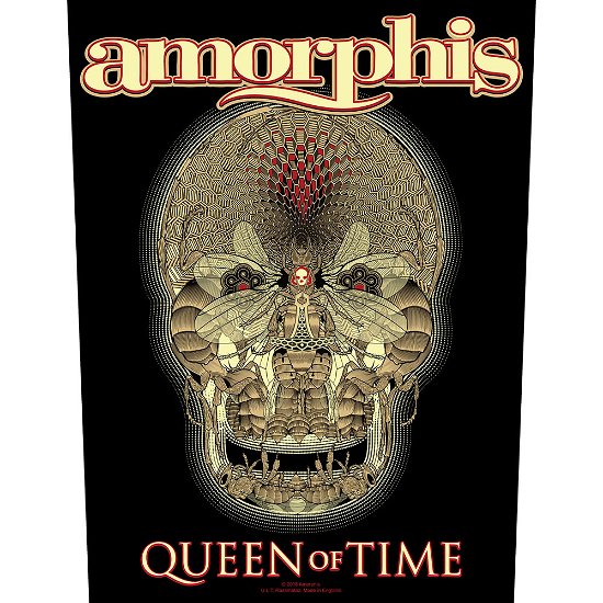 Cover for Amorphis · Amorphis Back Patch: Queen of Time (MERCH) [Black edition] (2020)