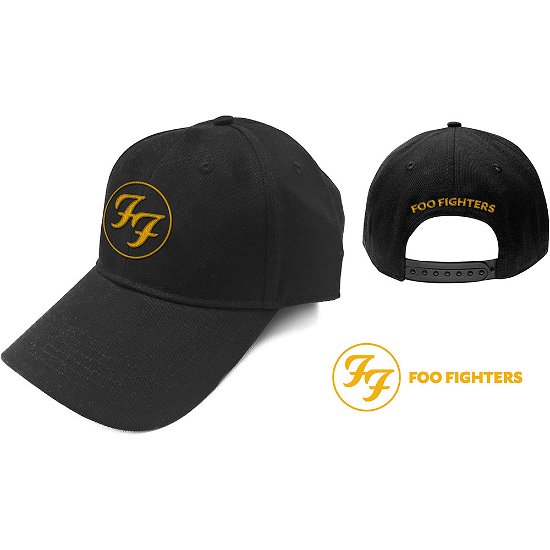 Cover for Foo Fighters · Foo Fighters Unisex Baseball Cap: FF Logo (Bekleidung) [Black - Unisex edition]
