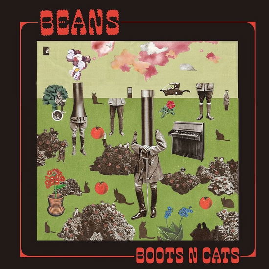 Cover for Beans · Boots N Cats (LP) [Indies Clear Red edition] (2024)