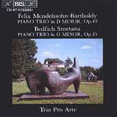 Trio Pro Arte - Mendelssohnsmetana - Musikk - BIS - 7318590000977 - 2000