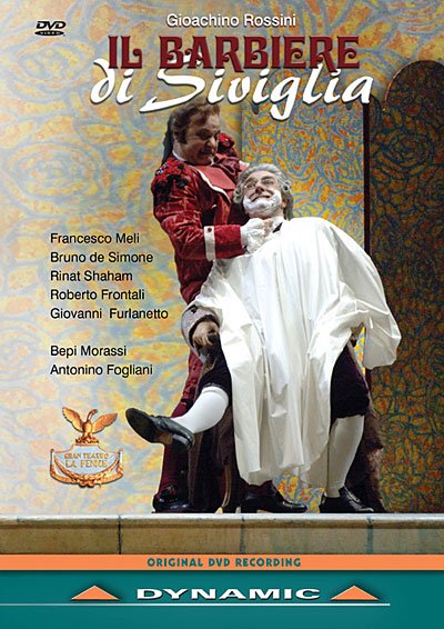 Cover for Melisimoneshahamfogliani · Rossinibarbiere Di Siviglia (DVD) (2010)