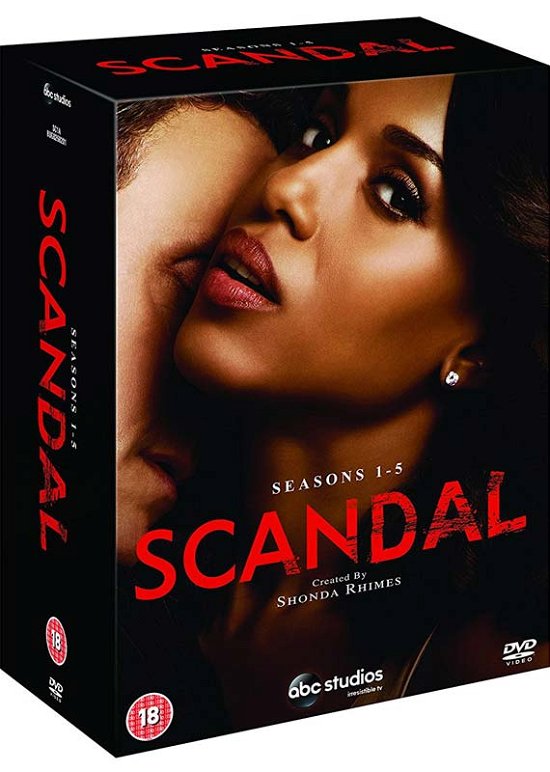 Cover for Scandal Seasons 1 to 5 (DVD) (2016)