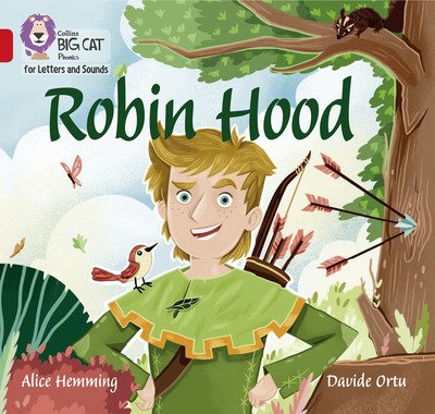 Cover for Alice Hemming · Robin Hood: Band 02b/Red B - Collins Big Cat Phonics for Letters and Sounds (Paperback Bog) (2019)
