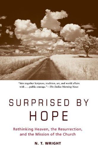 Cover for N. T. Wright · Surprised by Hope: Rethinking Heaven, the Resurrection, and the Mission of the Church (Taschenbuch) (2018)