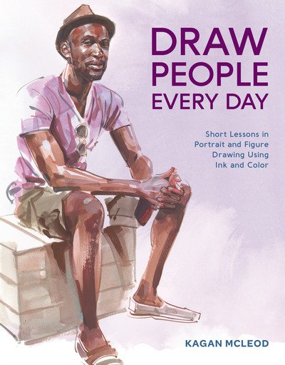 Cover for K Mcleod · Draw People Every Day (Paperback Book) (2019)
