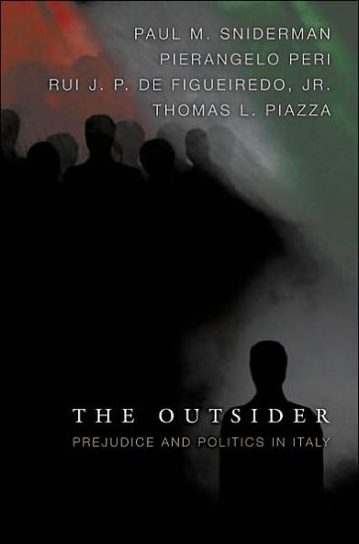 Cover for Paul M. Sniderman · The Outsider: Prejudice and Politics in Italy (Paperback Bog) (2002)