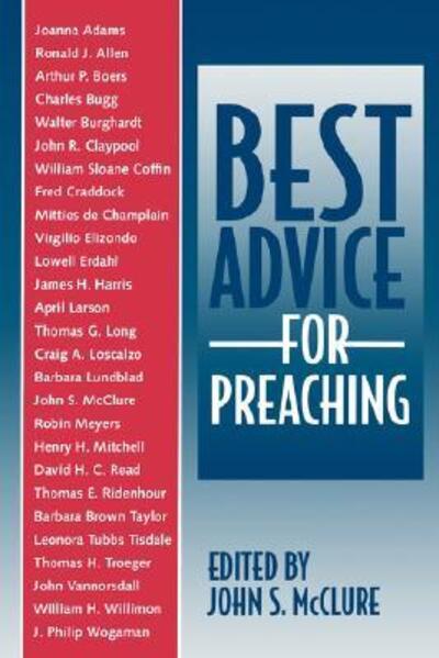 Cover for John S. McClure · Best Advice for Preaching (Pocketbok) (1998)