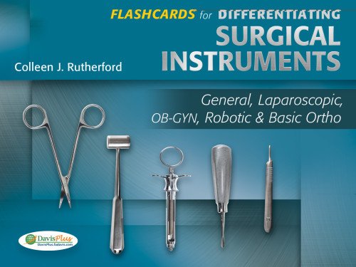 Cover for Colleen J Rutherford · Flashcards for Differentiating Surgical Instruments 1e (Flashcards) (2012)