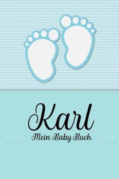 Cover for En Lettres Baby-Buch · Karl - Mein Baby-Buch (Taschenbuch) (2019)