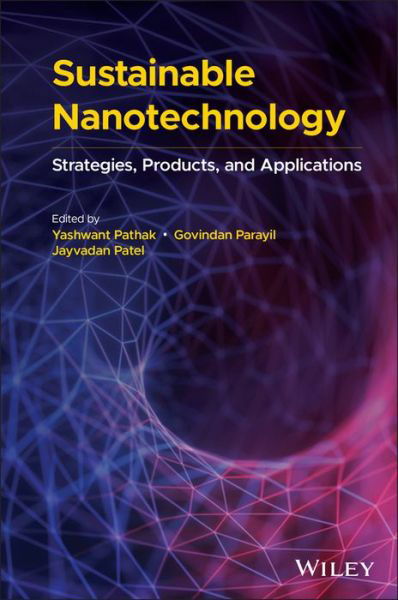 Cover for Y Pathak · Sustainable Nanotechnology: Strategies, Products, and Applications (Hardcover Book) (2022)