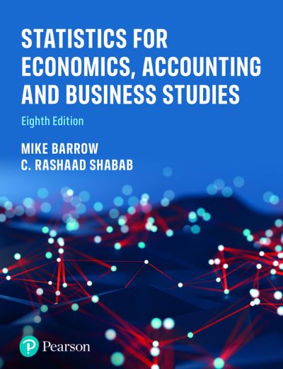 Cover for Michael Barrow · Statistics for Economics, Accounting and Business Studies (Paperback Book) (2024)