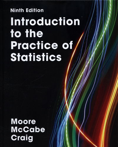 Cover for David S. Moore · Introduction to the Practice of Statistics (Hardcover Book) [9th ed. 2017 edition] (2017)