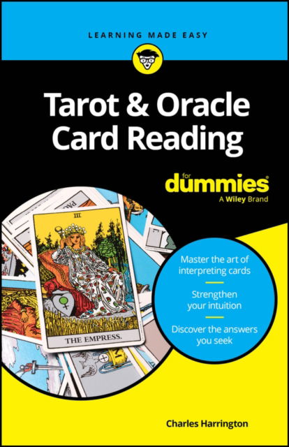 Cover for Charles Harrington · Tarot &amp; Oracle Card Reading For Dummies (Paperback Book) (2025)