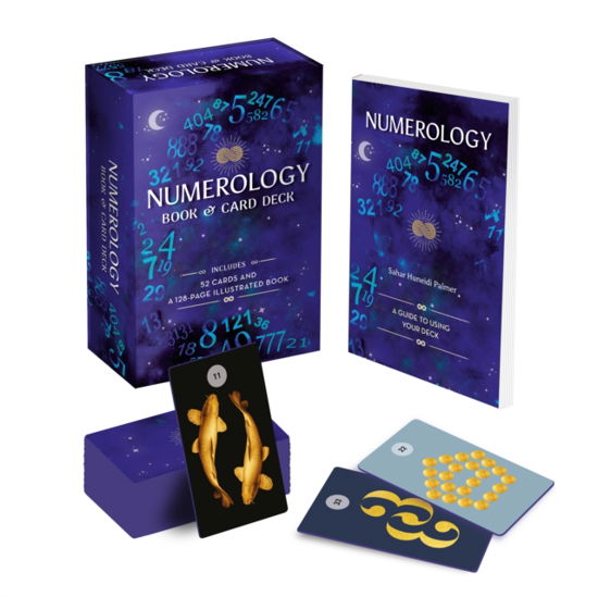 Cover for Sahar Huneidi-Palmer · Numerology Book &amp; Card Deck: Includes 52 cards and a 128-page illustrated book - Arcturus Oracle Kits (Paperback Book) (2024)