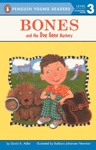 Cover for David A. Adler · Bones and the Dog Gone Mystery (Turtleback School &amp; Library Binding Edition) (Puffin Easy-to-read: Level 2 (Pb)) (Hardcover Book) [Reprint edition] (2008)