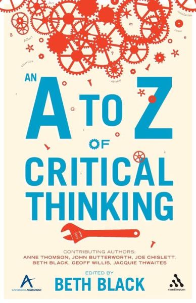 Cover for Black Beth · An A to Z of Critical Thinking (Paperback Book) (2012)