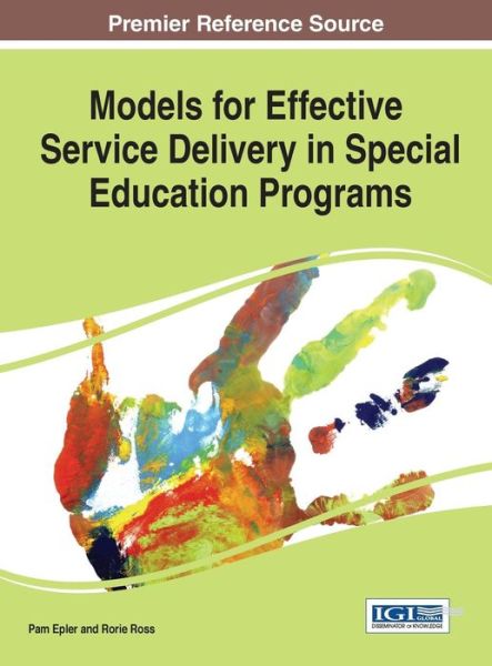 Cover for Pam Epler · Models for Effective Service Delivery in Special Education Programs (Innbunden bok) (2014)