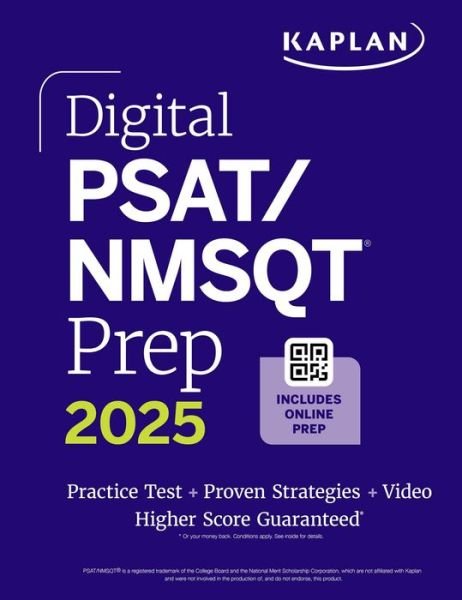 Cover for Kaplan Test Prep · PSAT / NMSQT Prep 2026 - Kaplan Test Prep (Paperback Book) (2024)