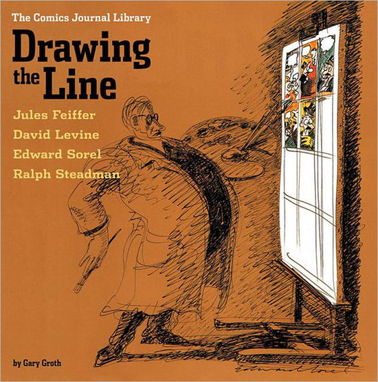 Cover for Gary Groth · The Comics Journal Library Vol. 4: Drawing the Line (Paperback Book) (2004)