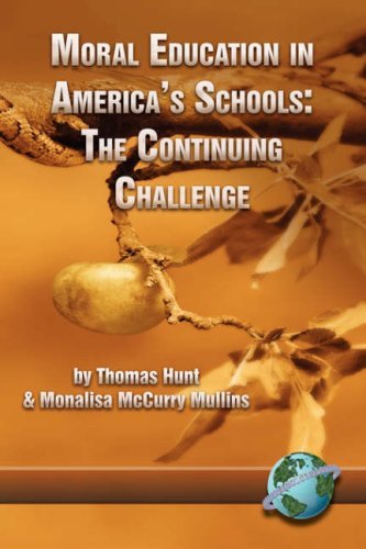 Cover for Monalisa Mccurry Mullins · Moral Education in America's Schools: the Continuing Challenge (Pocketbok) (2005)