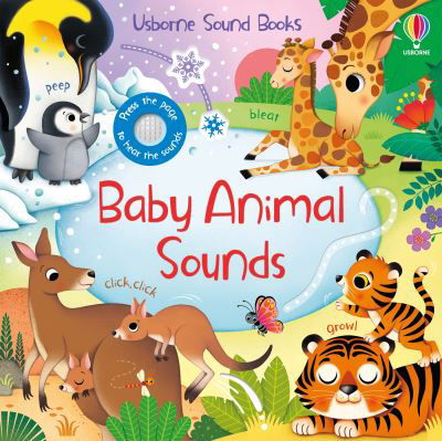 Baby Animal Sounds - Sound Books - Sam Taplin - Livres - Usborne Publishing Ltd - 9781803700977 - 1 août 2024