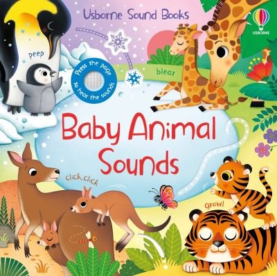 Cover for Sam Taplin · Baby Animal Sounds - Sound Books (Board book) (2024)