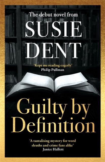 Cover for Susie Dent · Guilty by Definition: The instant Sunday Times bestselling debut novel from Countdown's Susie Dent (Paperback Book) (2025)