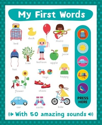 Cover for Autumn Publishing · My First Words - Early Learning Sound Book (Hardcover bog) (2024)