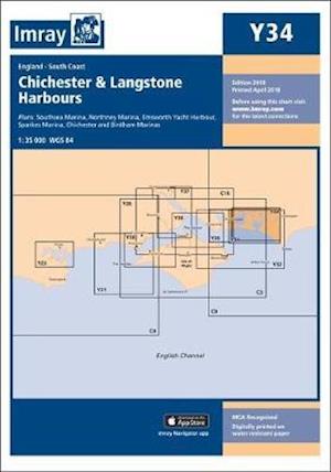 Cover for Imray Laurie Norie &amp; Wilson Ltd · Imray Chart Y34: Chichester and Langstone Harbours - Y Series (Landkarten) (2018)