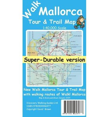 Cover for David Brawn · Walk Mallorca (North &amp; Mountains) Tour &amp; Trail Super-durable Map (Map) (2014)