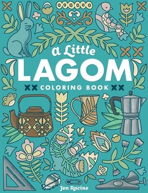 Cover for Jen Racine · Little Lagom Coloring Book (Book) (2022)