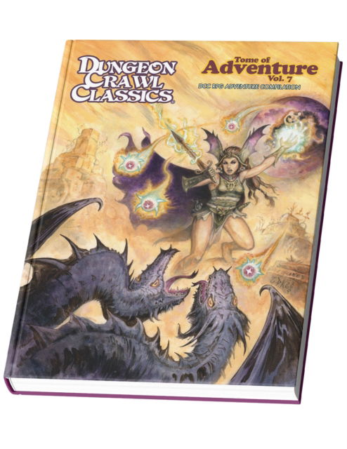 Cover for Jobe Bittman · Tome of Adventure #7: Magic, Gods, and Demons - DCC TOME OF ADVENTURE HC (Hardcover Book) (2024)