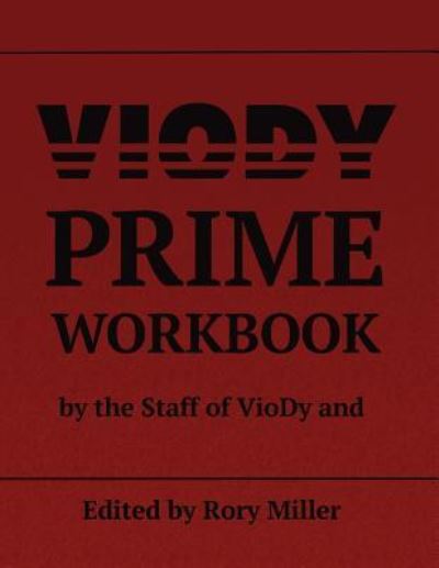 Cover for Rory Miller · Viody Prime Workbook (Paperback Book) (2017)