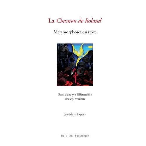 Cover for Jm Paquette · La Chanson de Roland, Metamorphoses Du Texte (Paperback Book) (2014)