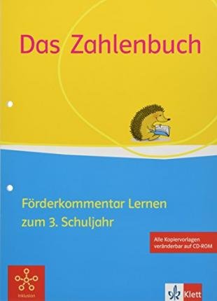 Cover for Uta Häsel-Weide · Das Zahlenbuch / Förderkommentar (Lernen) mit Kopiervorlagen und CD-ROM 3.Schuljahr. Fördern und Inklusion (Pamflet) (2018)