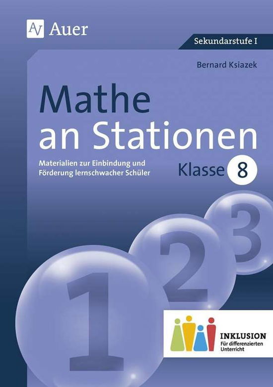 Cover for Ksiazek · Mathe an Stationen 8 Inklusion (Bok)