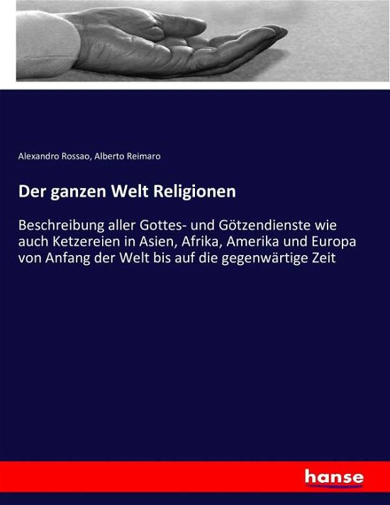 Cover for Rossao · Der ganzen Welt Religionen (Book) (2016)