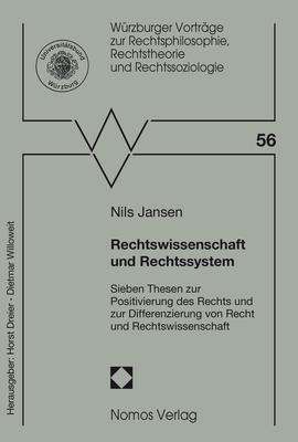 Cover for Jansen · Rechtswissenschaft und Rechtssys (Book) (2018)