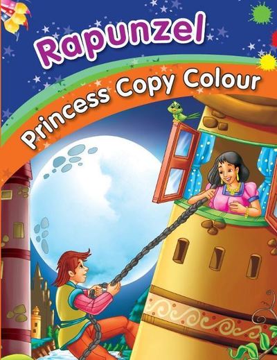 Cover for Pegasus · Rapunzel Colouring Book (Paperback Book) (2021)