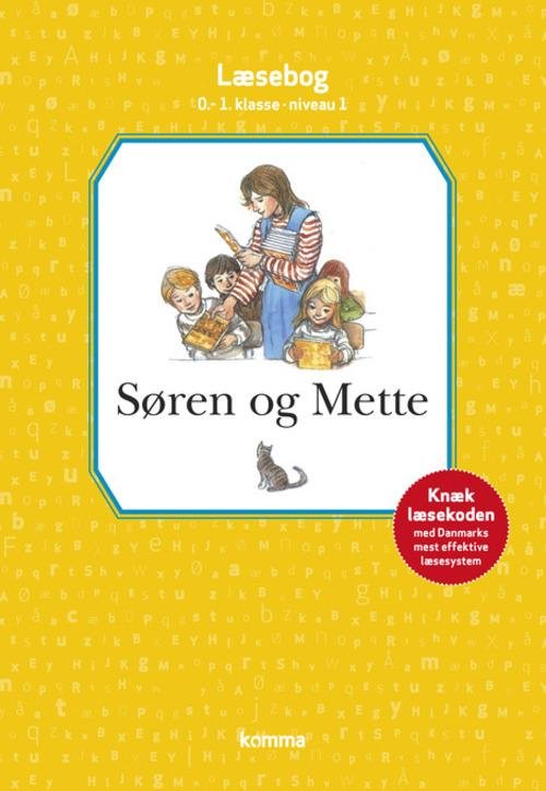 Cover for Ejvind Jensen; Knud Hermansen · Søren og Mette: Søren og Mette læsebog 0.-1. kl. Niv. 1 (Innbunden bok) [5. utgave] [Indbundet] (2014)