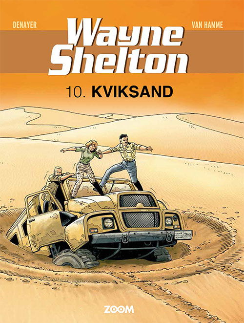 Cover for Denayer · Wayne Shelton: Wayne Shelton 10: Kviksand (Heftet bok) [1. utgave] (2023)