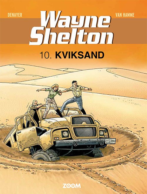 Cover for Denayer · Wayne Shelton: Wayne Shelton 10: Kviksand (Hæftet bog) [1. udgave] (2023)