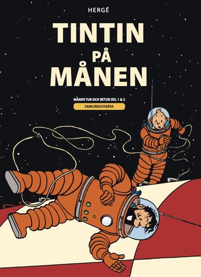 Cover for Hergé · Tintin på månen (Hardcover Book) (2024)