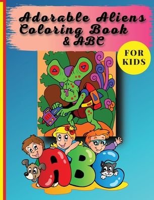 Cover for Simona · Adorable Aliens Coloring Book For Kids (Paperback Bog) (2021)