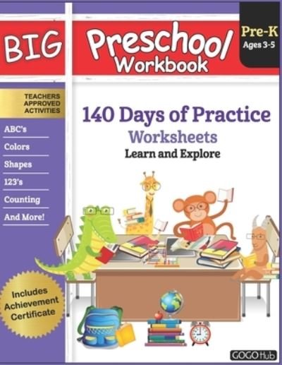 Cover for Gogo Hub · Big Preschool Workbook Ages 3 - 5 (Pocketbok) (2020)
