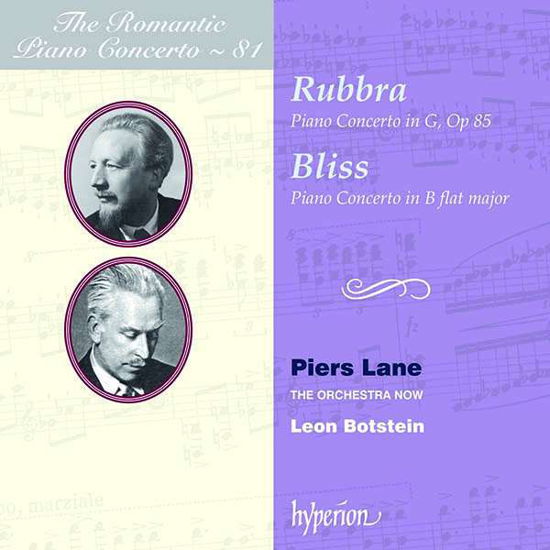 Romantic Piano Concerto 81 - Piers Lane - Musique - HYPERION - 0034571282978 - 26 juin 2020