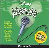 Cover for Disney Karaoke 3 / Various · Disney Karaoke Vol.3 (CD) (2001)