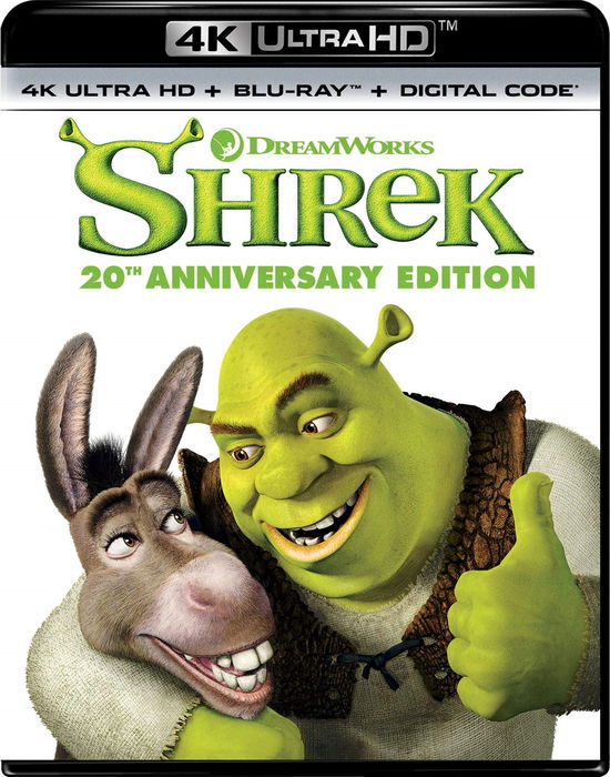 Cover for Shrek (4K Ultra HD) [Digital 20Th Anniversary edition] [Digipak] (2021)