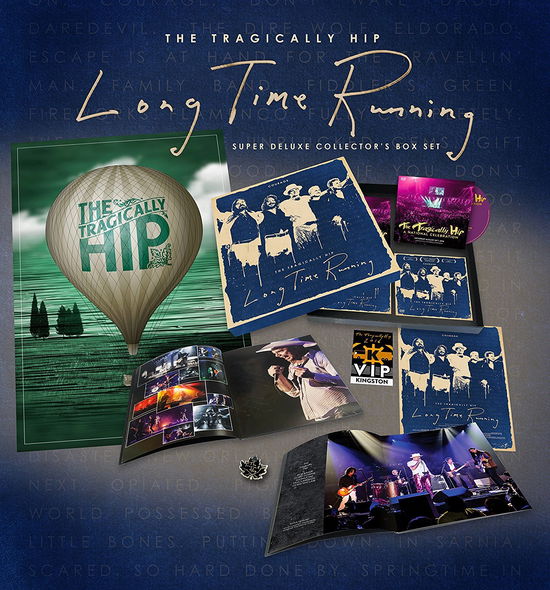 Cover for The Tragically Hip · Long Time Running (Blu-ray/DVD) [Deluxe edition] (2017)